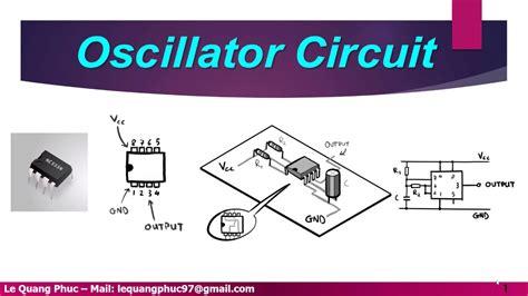 MẠch Dao ĐỘng Ic555 555 Oscillator Circuit Youtube