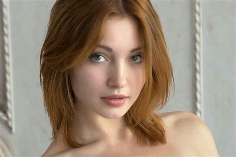 Valeria Kika Gorgeous Redhead Beauty Girl Redhead