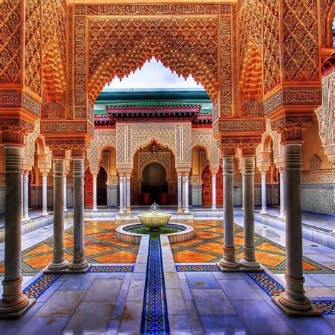 Marrakech Marrocos Morocco Travel Moroccan Palace Islamic