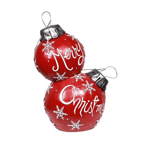 Alpine Corporation Christmas Ball Ornament With Color Changing Led