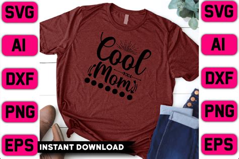 Cool Mom Graphic By Graphic Craft Innovators · Creative Fabrica