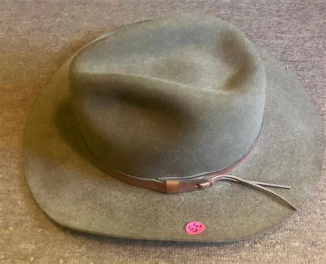 Sold Price Vintage Stetson Mallory Dw411 Outland Western Hat Size L 7