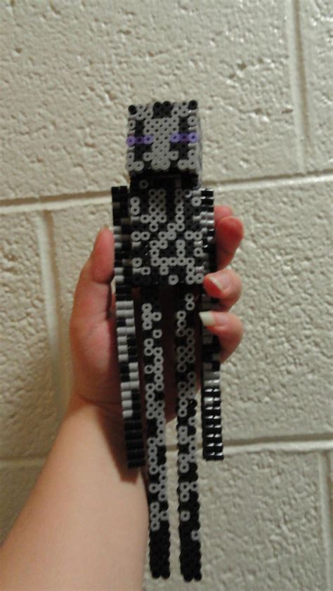 full perler bead enderman by ultralee0 on deviantart