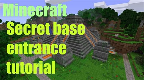 Minecraft How To Make The Best Secret Base Entrance Xboxpc Best And