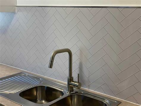 white herringbone tile bathroom wall panels mr wet wall australia