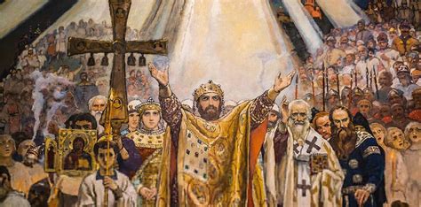 Добрыня не крестил новгородцев огнём и мечом. Крещение Руси в 988 году - почему Владимир выбрал хрисианство?