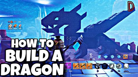 How To Build A Dragon In Fortnite Easiest Method Youtube