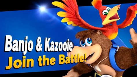 Super Smash Bros Ultimate Banjo And Kazooie Gameplay Youtube