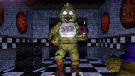 Chased Into The Secret Safe Room By A Terrifying Animatronic Fnaf