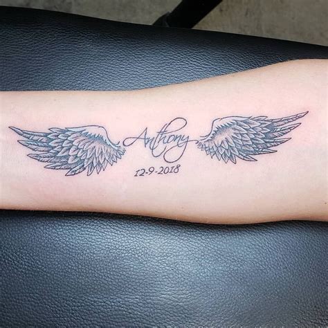 Discover 99 About Small Angel Wings Tattoo Super Cool Indaotaonec