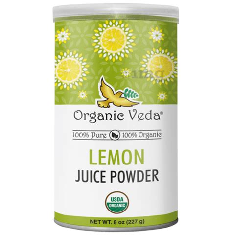 Organic Veda Lemon Juice Powder Buy Tin Of 2270 Gm Powder At Best Price In India 1mg