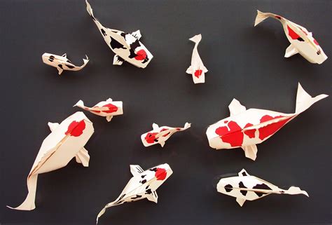 You Should Definitely Give A Carp About These Beautiful Origami Koi