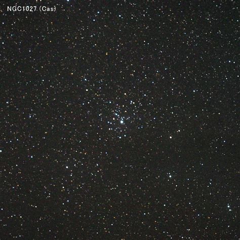 Ngc1027散開星団の画像