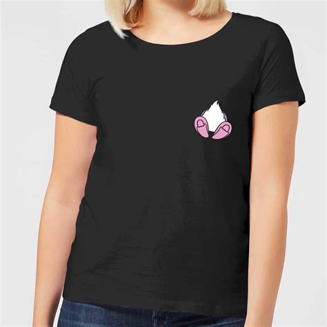 Disney Daisy Duck Backside Women S T Shirt Black In 2021 T Shirts