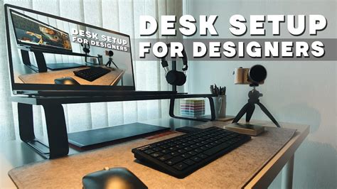 Sleek Desk Setup For Designers On A Budget Home Office Desk