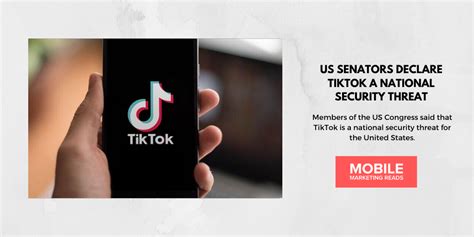 Us Senators Declare Tiktok A National Security Threat Mobile