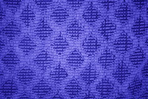 Blue Dish Towel With Diamond Pattern Close Up Texture Picture Free
