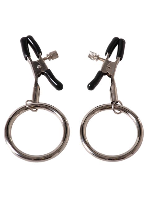 Nipple Clamps With O Ring Nipple Bondage Play From Honour Skin Two Uk