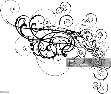 Intertwining Ball Scrolls High Res Vector Graphic Getty Images