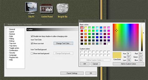 Change Icon Text Color Windows 10 Change The Text Color For Desktop