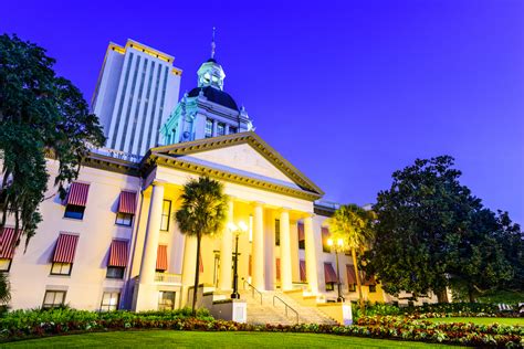 Learning resources are available in the museum classroom and programs are held virtually. Tallahassee, Florida, USA at the Old and New Capitol ...