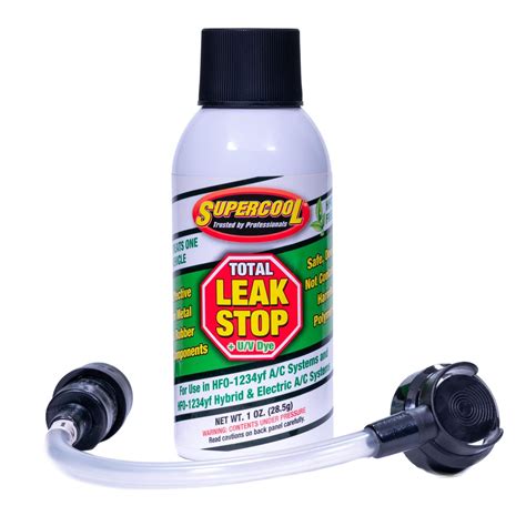 1234yf Total Leak Stop Uv Dye With Applicator Hose 1oz Tsi Supercool