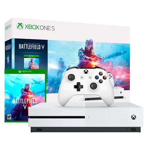 Console Microsoft Xbox One S 1tb Battlefield V Branco Em Promoção No