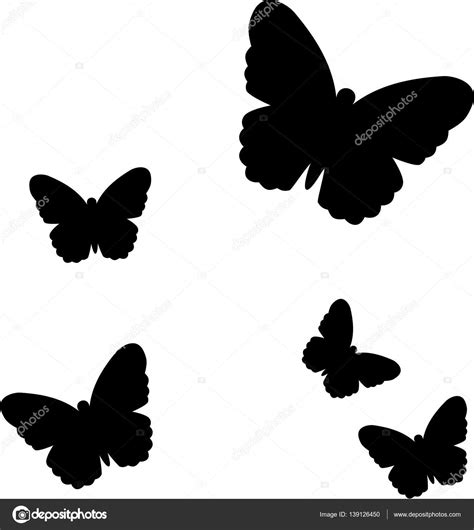 Black Butterfly Svg