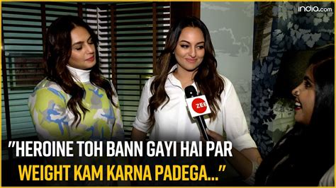Sonakshi Sinha Huma Qureshis Exclusive Interview On Body Shaming Fat Tax And ‘double Xl Youtube
