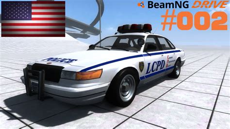 Lets Play Beamng Drive 002 Vapid Police Cruiser Gta