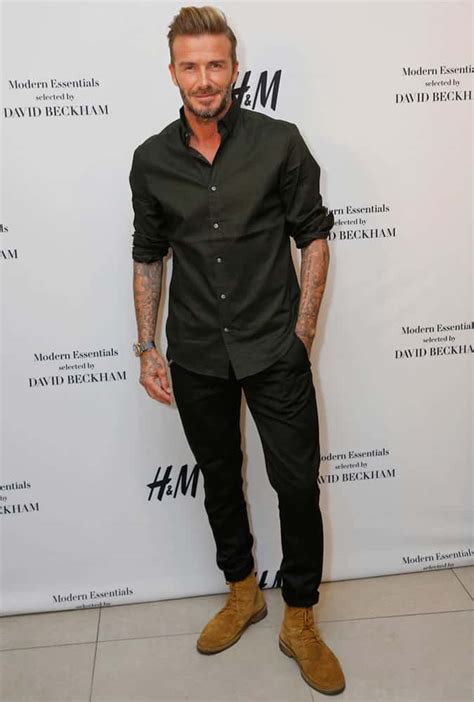 David Beckhams Style His Best Outfits FashionBeans