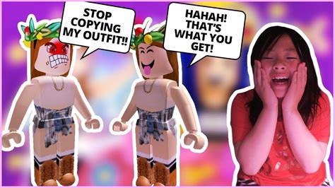 COPYING OUTFITS IN FASHION FRENZY PRANK THEY GET MAD YouTube