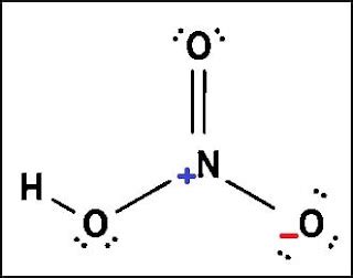 Struktur Lewis Dari HNO Asam Nitrat SENKEIT