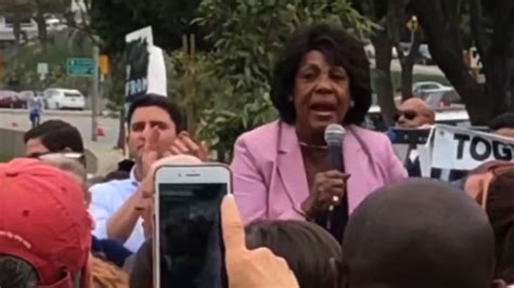 maxine waters encourages supporters to harass trump administration officials cnn politics