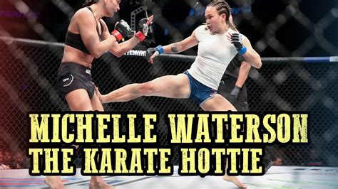 michelle waterson the karate hottie highlights youtube