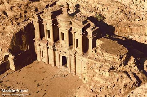 Al Deir Monastery Petra Madain Project En
