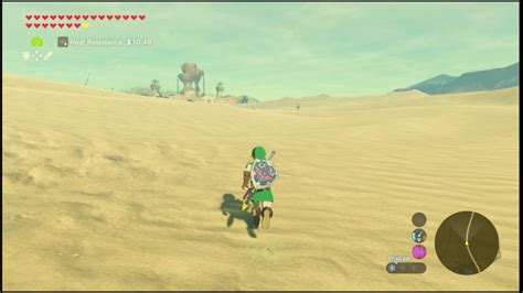 The Legend Of Zelda Breath Of The Wild Traveling Gerudo Desert With
