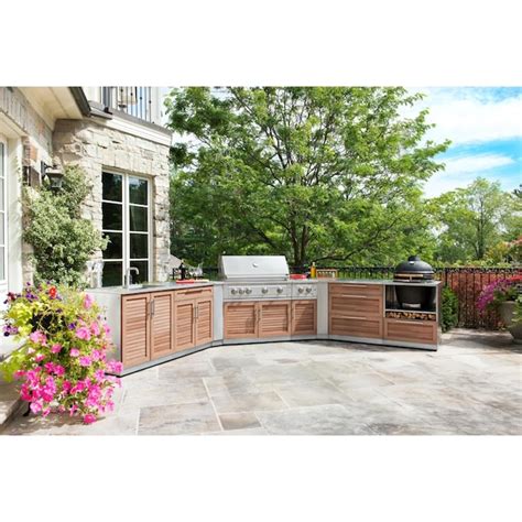 Newage Products Outdoor Kitchen Piece 184 In W X 24 In D X 365 In H