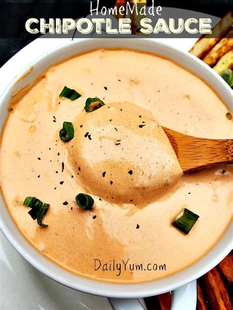 Easy Homemade Chipotle Sauce Recipe In 5 Minutes Daily Yum