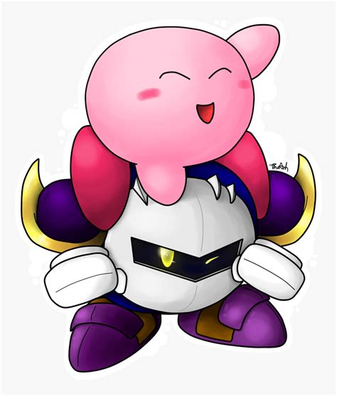 Meta Knight And Kirby Hd Png Download Kindpng