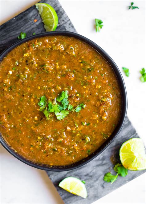 The Best Homemade Salsa Youll Ever Eat Wholesomelicious