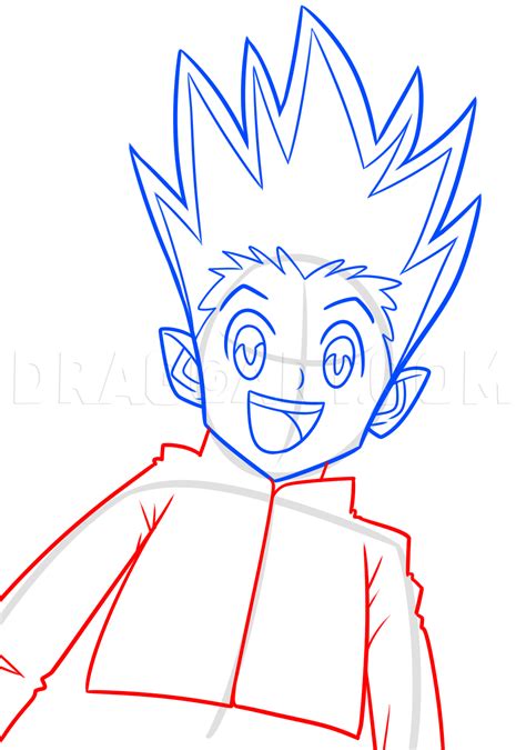 How To Draw Gon From Hunter X Hunter Step By Step Drawing Guide By