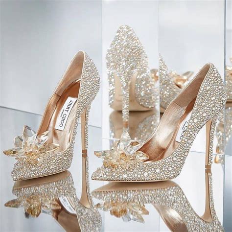 Luxury Shiny Wedding Shoes With High Heels Nude Bridal Shoes My Xxx Hot Girl