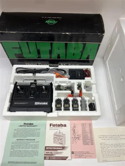 Vintage Futaba Fp 4l Digital Rc Radio With Transmitter Receiver
