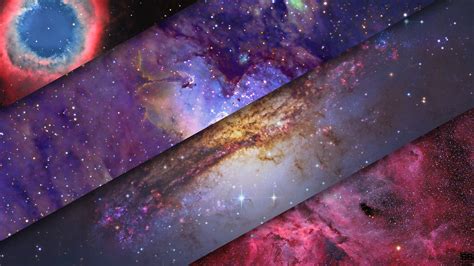 Wallpaper Warna Warni Galaksi Ruang Nebula Suasana Alam Semesta