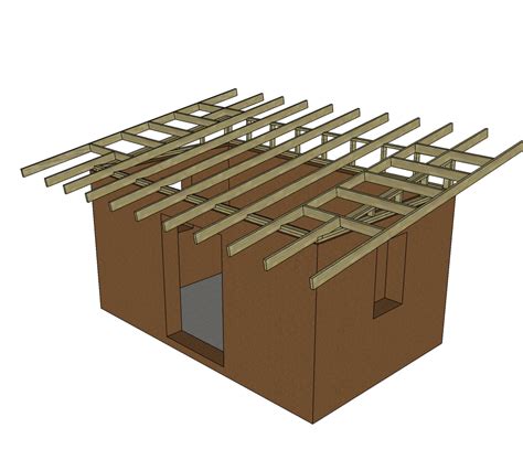 T Brick Shed Preliminary Roof Design