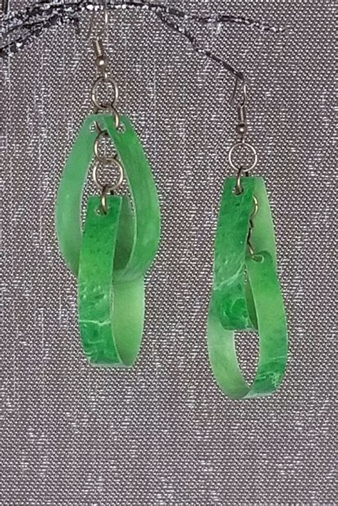 Double Loop Teardrop Ivy Etsy Teardrop Drop Earrings Loop