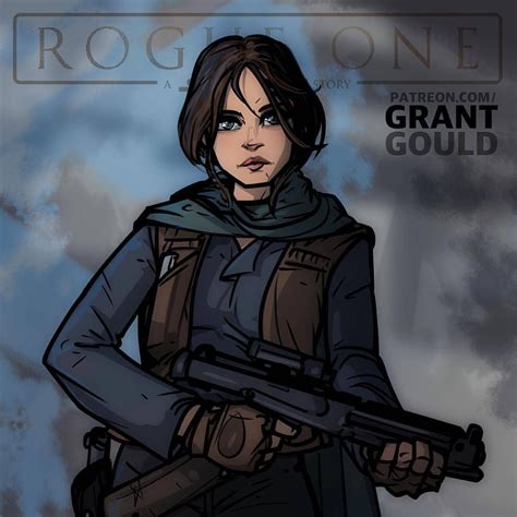 Epic Comic Book Lover On Instagram “rogue One Jyn By Grantgouldart
