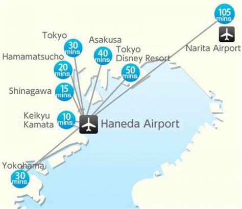 Map Of Tokyo Airport Airport Terminals And Airport Gates Of Tokyo