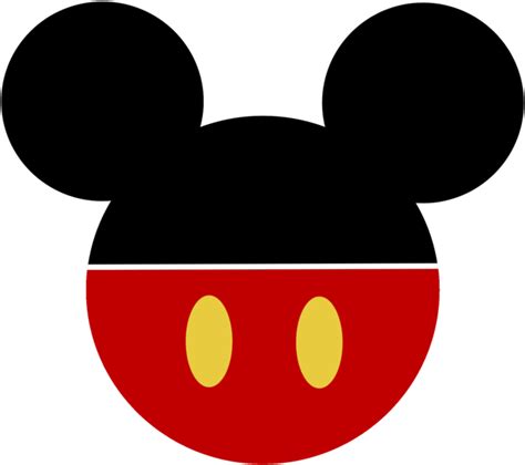 Mickey Mouse Ears Clipart Mickey Mouse Logo Black Png